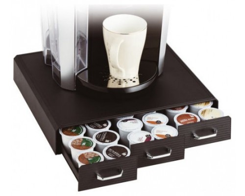 ORGANIZADOR LA HORA DEL CAFÉ 3 CAJONES PARA CÁPSULAS 325X340X65 MM NEGRO ARCHIVO 2000 CD902 NE (Espera 4 dias)